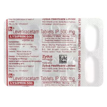 Lysiprin 500 mg Tablet - Strip of 10