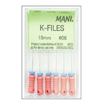 Mani K06 File (18mm)- 6's Pack
