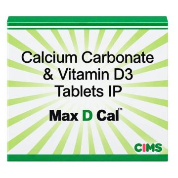 Max D Cal Tablet - Strip of 15