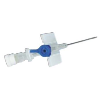 Mediflon IV Cannula/Catheter with Injection Valve and Wings- 100's Box