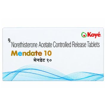 Mendate 10 mg Tablet - Strip of 10