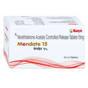 Mendate 15 mg Tablet - Strip of 5