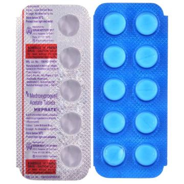Meprate 10 mg Tablet - Strip of 10