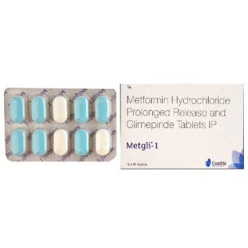 Metgli 1 Tablet - Strip of 10