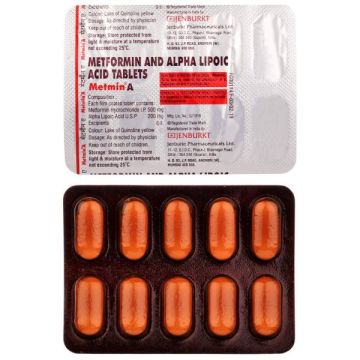 Metmin A Tablet - Strip of 10