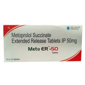 Meto ER 50 Tablet - Strip of 10