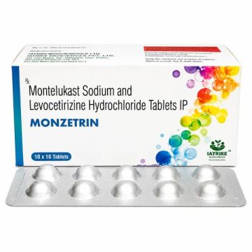 Monzetrin Tablet - Strip of 10