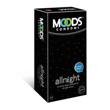 Moods Allnight Condom - Pack of 12