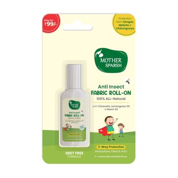 Mother Sparsh Anti Insect Fabric Roll-On - 12 ml 