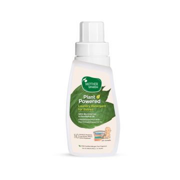 Mother Sparsh Plant Powdered Baby Liquid Laundry Detergent - 200 ml