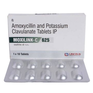 Moxilink C 625 Tablet - Strip of 10