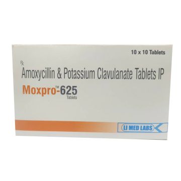 Moxpro 625 Tablet - Strip of 10