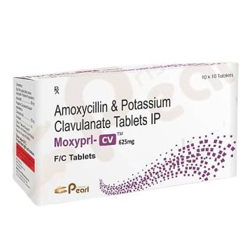 Moxyprl CV 625 Tablet - Strip of 10