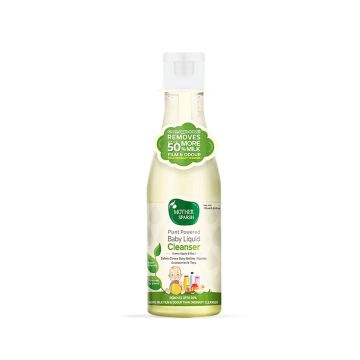 Mother Sparsh Plant Powered Baby Liquid Cleanser - 175 ml
