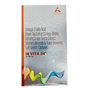 M Vita 24 Softgel Capsule - Strip of 10