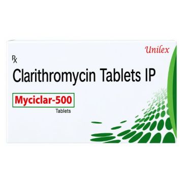 Myciclar 500 mg Tablet - Strip of 10
