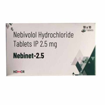 Nebinet 2.5 mg Tablet - Strip of 10