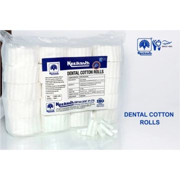 Neelkanth Cotton Rolls (10mm) - 1000's Pack