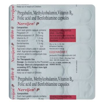 Nervijen P Capsule - Strip of 15