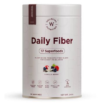 Wellbeing Nutrition Daily Fiber (Vanilla Berry) - 240g
