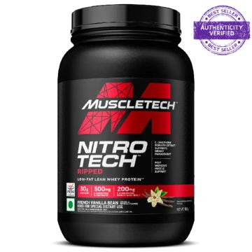MuscleTech Nitro-Tech Ripped Whey (French Vanilla) - 907g