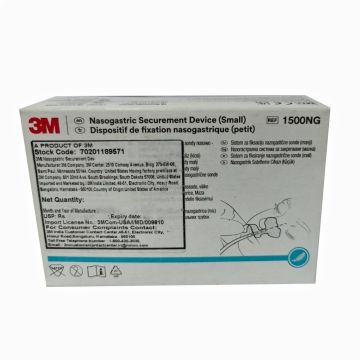 3M (1500NG) Nasogastric Securement Device(Small,4.5cmx4.7cm) - 1's Pack
