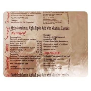 New Nervijen Plus Capsule - Strip of 15