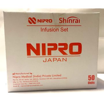 Nipro-Shinrai Non-vented IV Set- 50's Box