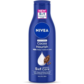 Nivea Cocoa Nourish Oil in Lotion 5 in 1 - 400 ml 
