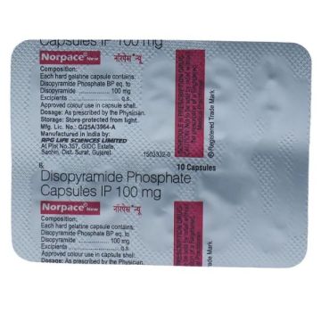 Norpace New Capsule - Strip of 10