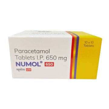 Numol 650 Tablet - Strip of 10