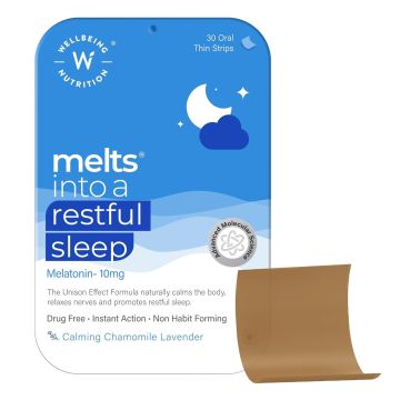 Wellbeing Nutrition Melts Into A Restful Sleep – 30 Oral Strips