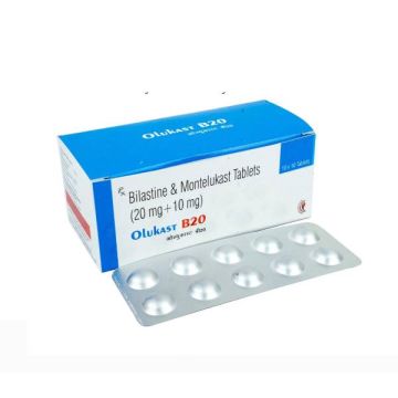 Olukast B20 Tablet - Strip of 10