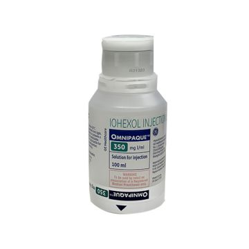 Omnipaque Iohexol Injection (350 mg x 100 ml) - 10's Pack