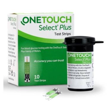 OneTouch Select Plus Test Strips - 10 Strips