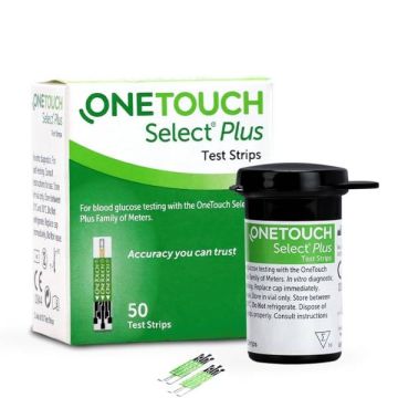 OneTouch Select Plus Test Strips - 50 Strips
