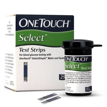 OneTouch Select Test Strips - 25 Strips