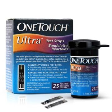 OneTouch Ultra Test Strips - 25 Strips