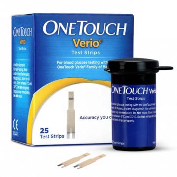OneTouch Verio Test Strips - 25 Strips