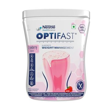 Nestle Optifast Weight Management Shake Strawberry Flavour - 400 g