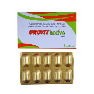 Orovit Active Tablet - Strip of 10
