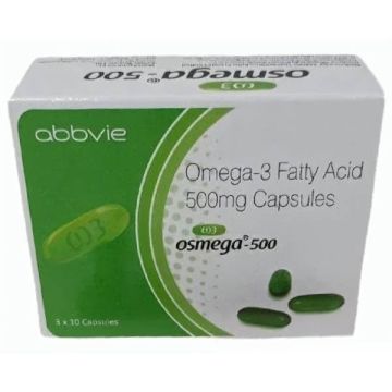 Osmega 500 mg Capsule - Strip of 10
