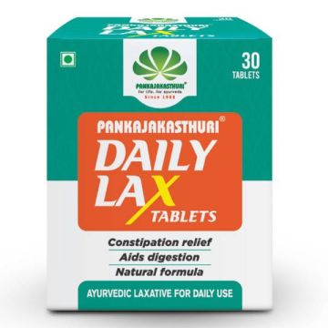 Pankaja Kasturi Daily Lax Tablet - Bottle of 30