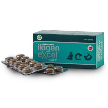 Pankajakasthuri Ilogen Excel Tablet - Strip of 60