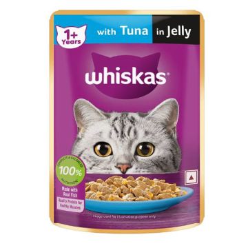 PEDIGREE WHISKAS ADULT 1+ TUNA JELLY