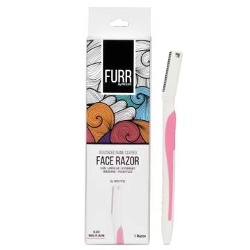 Pee Safe Furr Advanced Nano Coated Face Razor for Women – Pack of 1