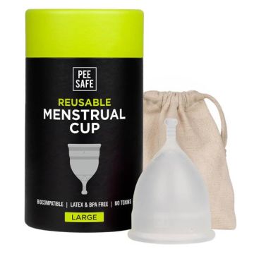 Pee Safe Reusable Menstrual Cup Large - 1's Pack