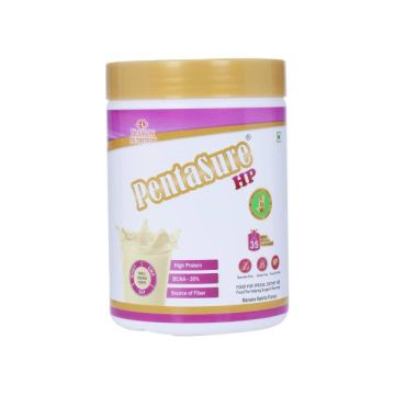 Pentasure HP Whey Protein Banana & Vanilla Flavour - 400 g