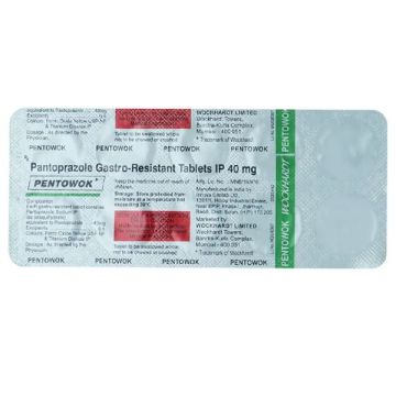 Pentowok 40 mg Tablet - Strip of 10
