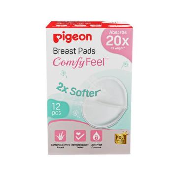 Pigeon Comfy Feel Breast Pads - Pack of 12